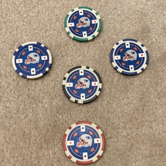 New England Patriots poker chips - Picture 14 of 14